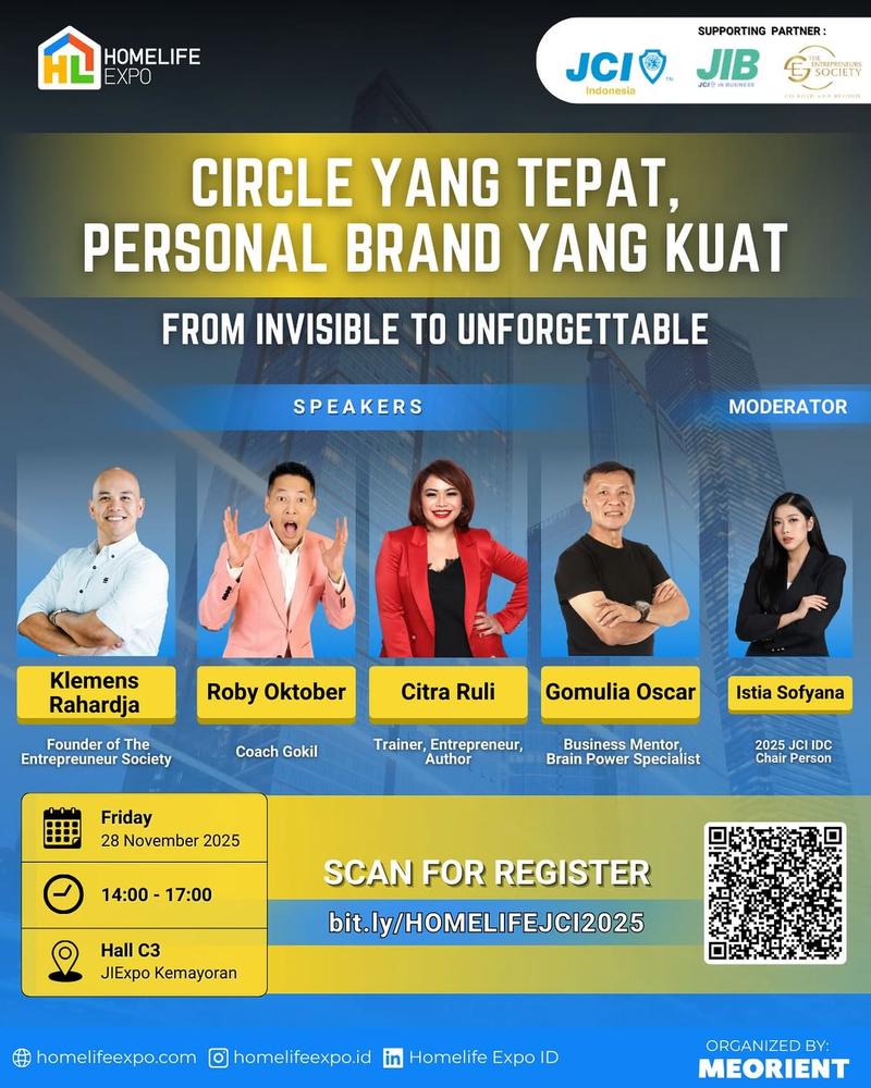 Speaking & community event poster 4